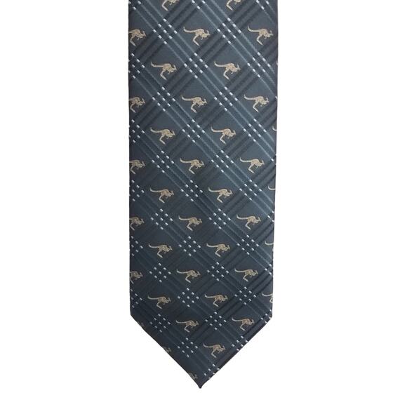 Koalaroo Designs | Kangaroo Print Tie - Picture 1 of 5